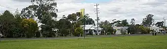 Main street in Jimbour, 2025