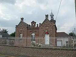 The town hall in Corbeil-Cerf