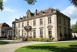 The town hall in Bourbonne-les-Bains