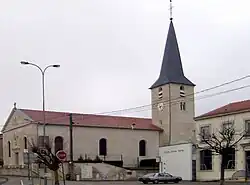 The church in Maizières