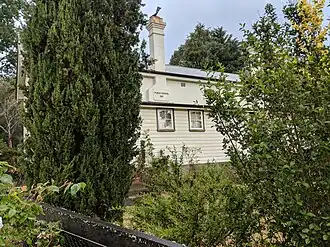 The former Majors Creek School, now a residence
