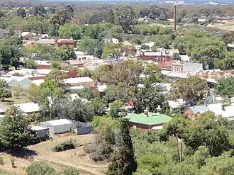 View of Maldon from the south west, 2009