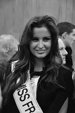 Miss Normandy 2009 and Miss France 2010 Malika Ménard