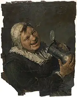 A painting by Han van Meegeren in imitation of Frans Hals' Malle Babbe