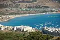View of the bay from Mellieħa