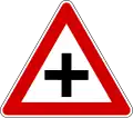Crossroads without priority