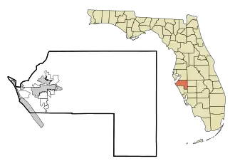 Verna is located in Manatee County