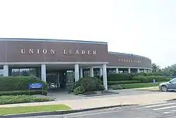 New Hampshire Union Leader building at 100 William Loeb Drive in Manchester, New Hampshire