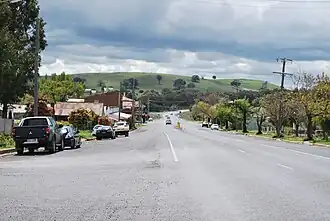 Olive Street, the main street of Mandurama, looking north