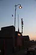 In evening