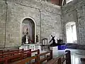 Niche in one of the transepts