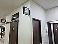 Prayer room (musala) and priority toilets