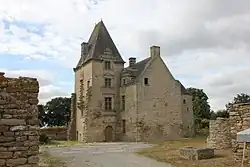 The manor of Le May, in Guéhenno