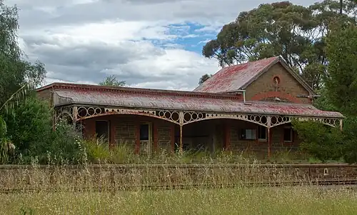 Former Manoora railway station