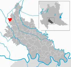 Location of Casalmaiocco
