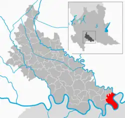 Location of Castelnuovo Bocca d'Adda