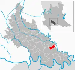 Location of Cavacurta