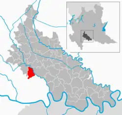 Location of Graffignana