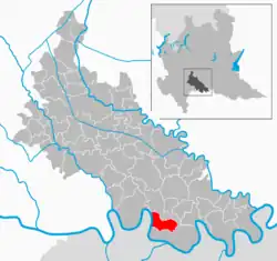 Location of Guardamiglio