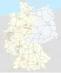Map of the proposed 1976 highway