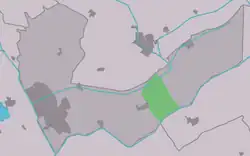 Location in the Heerenveen municipality