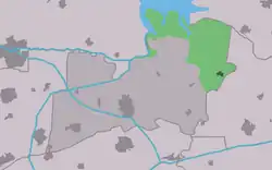 Location in the former Kollumerland municipality