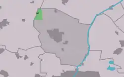 Location in former Leeuwarderadeel municipality