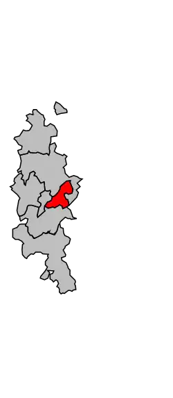 Location of the canton in the arrondissement of Toul