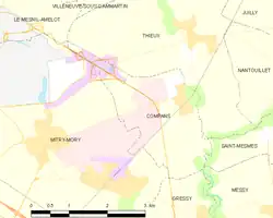 Location of Compans