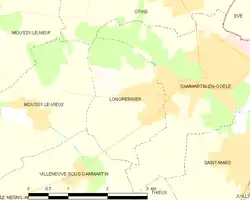 Location of Longperrier