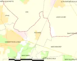 Location of Rouvres