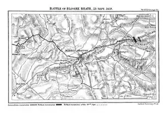 Sutton upon Turn's involvement in the Battle of Blore Heath
