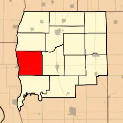 Location in Greene County