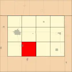 Location in Emmet County