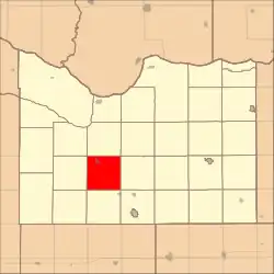 Location in Knox County