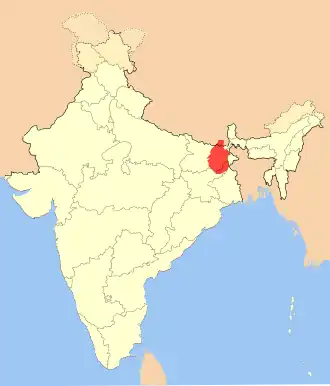 Angika-speaking region