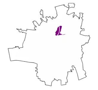 Location of Tres Ríos Zone.
