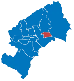 Donja Dubrava as a part of Zagreb
