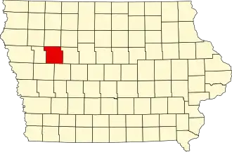 Sac County map