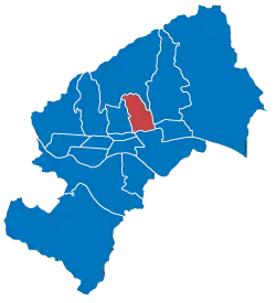 Maksimir as a part of Zagreb