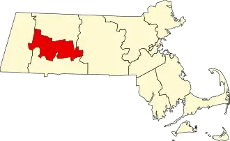 Hampshire County map