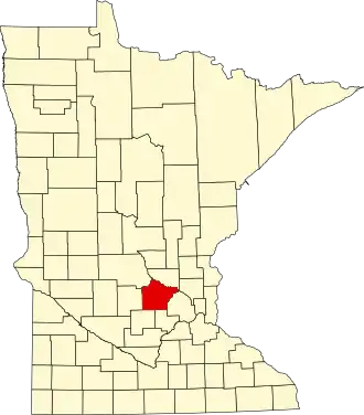 Wright County map