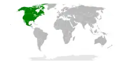 Map of NAFTA