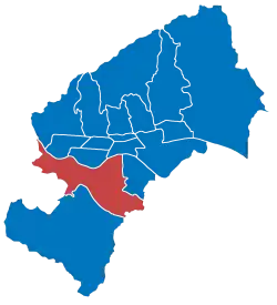 Novi Zagreb - zapad as a part of Zagreb