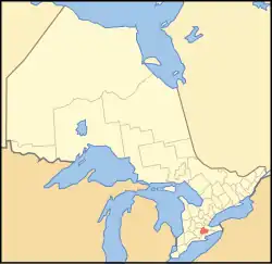 Location of County of Brant