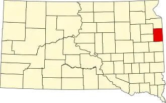 Deuel County map