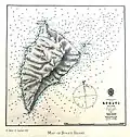 Map of Agios Efstratios, 1848