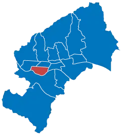 Trešnjevka - jug as a part of Zagreb