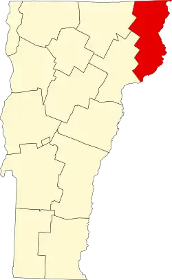 Essex County map