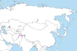 Map of range
